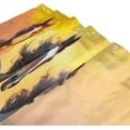 thumbnail image 3 of FREEAMG Running Horse Bath Curtain Rugs Sets 2 Pcs, Bathroom Theme Set with Shower Curtain and Non-Slip Carpet -12 Hooks-60X72in, 3 of 7
