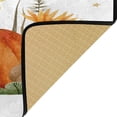 thumbnail image 6 of SKYSONIC Thanksgiving Gnome Halloween Pumpkin Kitchen Rugs 39×20 in,Non Slip Washable Cushioned Carpets Polyester AntiFatigue Comfort Porch Floor Mat Doormat Halloween Decoration, 6 of 7