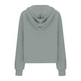 thumbnail image 5 of SNKSDGM Femmes Chandails à Col Rond pour Femmes Chandails d'Automne pour Femmes 2025 Robe Chemise à Boutons pour Femme Manches Longues Poches Taille Couleur Unie Longueur Midi P, 5 of 5