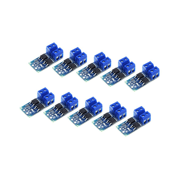 Modulo Driver MOS Dual 400W 15A PWM 0-20KHz 5-36V Per Velocità Motori E Luci LED – Confezione Da 4 - 4