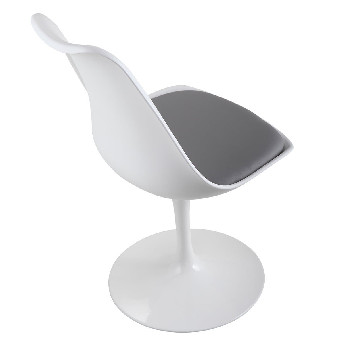 Kepooman Swivel Round Base Dining Chair, Elegant Side Chairs for Cafe Dining Room Kepooman Swivel Round Base Dining Chair, Elegant Side Chairs for Cafe Dining Room