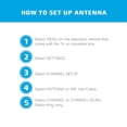thumbnail image 2 of Magic Stick TV MAX HD - Digital TV Antenna Reception Signal Booster with 20ft Cable, Easy to Install, 2 of 5