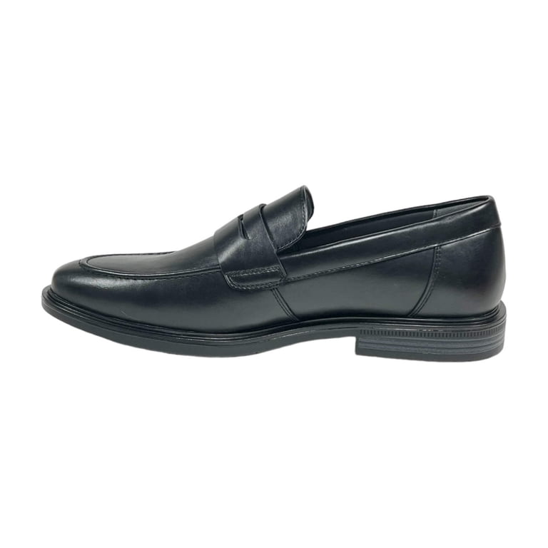Freeman Ryan Modern Black Vegan Leather Dress Loafers for  display picture 3