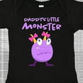 thumbnail image 4 of Inktastic Daddy's Little Monster Girls Baby Bodysuit, 4 of 5