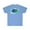 Carolina Blue, variant on The Lord is My Rock Women Unisex Ultra Cotton Tee