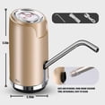 thumbnail image 2 of Automatic Water Bottle Pump Universal 5 Gallon Water Dispenser Usb Charging Portable Drinking Water, 2 of 5