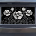 thumbnail image 7 of Artistic Poppy Pattern Funny Personalized License Plate Rust-proof Stainless Steel Metal License Plate Suitable For Men And Women 12.2" x 6.2", 7 of 7