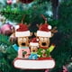 thumbnail image 3 of Árbol De Navidad Personalizado Con Familia De Renos, Ciervo, Santa, Familia, Alce, Vacaciones, Invierno, Tradición, Decoración De Regalo Speravity HA042658-02, 3 of 6