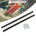 thumbnail image 4 of 1 Paire de Rails de Skateboard Protection Anti-Choc Long Planche Bande de Caoutchouc Longboard, 4 of 9