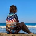 thumbnail image 3 of Independence Day Of The United States Flag Beach Towel Microfiber Beach Towels Sand Free Quick Dry Lightweight Travel Towels, 3 of 7