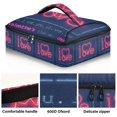 thumbnail image 2 of Iauyy Casserole Carrier for Hot Food Insulated Casserole Travel Carry Bag with Lid Food Warmer Bag for Party/Picnic,Neon Heart-shape, 2 of 7