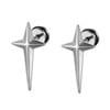 thumbnail image 5 of OIDEA Stainless Steel Cross Star Stud Earrings Piercing Screw Back Earrings for Men Women, 5 of 5