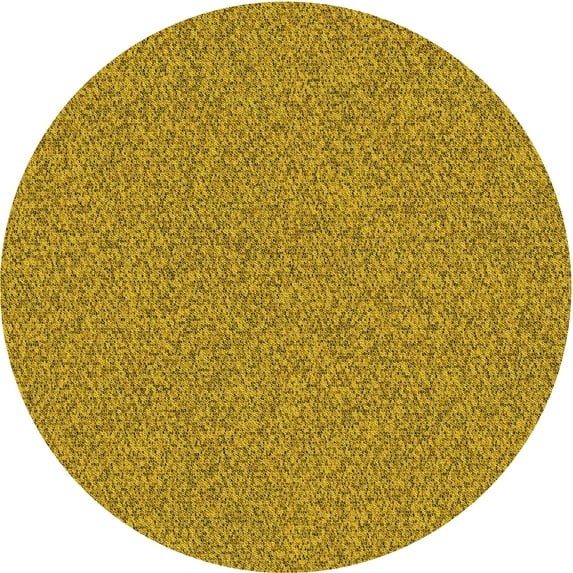 Ahgly Company Indoor Round Patterned Dark Bisque Brown Area Rugs, 8' Round
