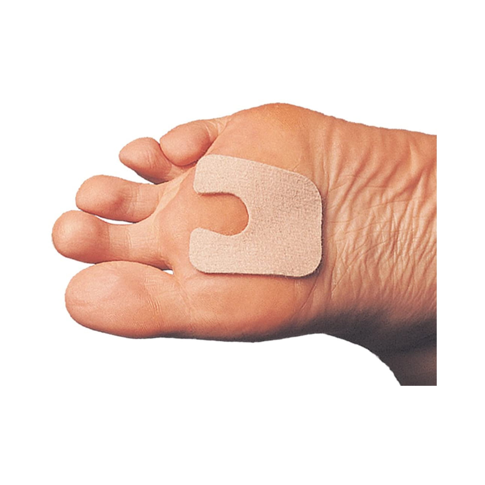 Pedifix Beige Callus Pad One Size 1/8 Inch Thick Adhesive for the Foot 8023-40, 40 Ct