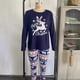thumbnail image 3 of 2025 Conjunto de pijamas estampados de manga larga y cuello redondo para padres e hijos, nuevo hogar familiar navideño europeo y americano, 3 of 5