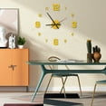 thumbnail image 4 of QTOCIO Home Decor, Large Wall Clock Watch DIY Sticker Wall Clocks Pared Home Decoration Special Living Room Home Decoration Office Shop Art Decor, 4 of 4