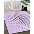 thumbnail image 2 of Ahgly Company Indoor Rectangle Patterned Orchid Purple Area Rugs, 8' x 10', 2 of 6