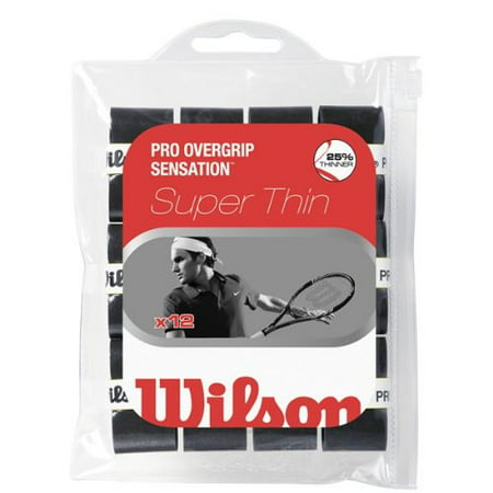 Wilson Sporting Goods Pro Sensation Tennis Racket Grip (Pack of 12), (Best Tennis Racket In The World)