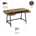 thumbnail image 4 of Steele 54W Writing Desk in Reclaimed Pine by Bush Furniture - Engineered Wood, 4 of 6