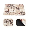 thumbnail image 2 of KAKOWELY Coffee Maker Mat Coffee Bar Mat Countertop Absorbent Pad Nonslip Mat,19.69"X15.75"X0.2", 2 of 5
