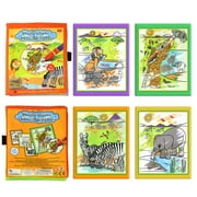 Coloring Book Kids Animals Painting Magic Water Drawing Book Pen Kids Toy