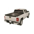 thumbnail image 3 of TrailFX Tonneau Cover TFX3315 TFX Soft Tri-Fold Tonneau Covers; Soft Folding; 2 Folds/3 Panels; Lockable Using Tailgate Handle Lock; Black Vinyl With Aluminum Rails, 3 of 3