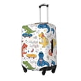 thumbnail image 2 of Balery Dinosaur Luggage Cover Protector, Scratch And Dirt Resistant, Fits 18-32 Inch Luggage - X-Large, 2 of 9