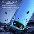 thumbnail image 3 of 3-in-1 Entronix Bundle designed for iPhone 17 Air, Heavy Duty Case, 2 Tempered Glass, 3 of 8