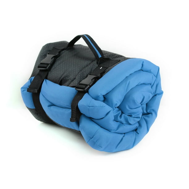 Cama plegable e impermeable para perros, fácil de limpiar, jaula y más. Apta para uso exterior, 90 x 60 cm (azul).