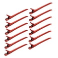 thumbnail image 2 of Hair Clips | 12 Pieces Hair Clips For Styling And Sectioning | Professional Hair Clips For Women Thick and Thin Hair (12Pack), Stainless Steel(Red), 2 of 5