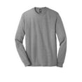 thumbnail image 3 of District Men's Long Sleeve Tee, Grey Frost, XX-Large, 3 of 4