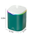 thumbnail image 3 of Vacemry Under $5 USB Cool Mist Humidifier, 2200ML Quiet Bedroom Office Humidifier with Colorful Light, Portable Small Vaporizer for Plants Skin Care, Auto Shut Off, 3 of 7