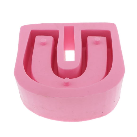 GUOOL I love U Silicone Mold DIY Flower Pot Resin Epoxy Mould U 17x17x5.9cm