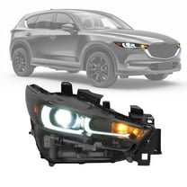 Kojem Front Headlamp for 2022 2023 CX5 Passenger Side Headlight Full LED, With AFS Or Adaptive