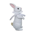 thumbnail image 4 of Almencla Bunny Figurine Mini Rabbit Statues Rabbit Sculpture Bunny Model Display Ornament White Standing, 4 of 8