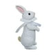 thumbnail image 4 of Figura de conejo realista, modelo de conejo, figura animal para mesa, exterior, hogar Pie blanco, 4 of 9