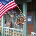 thumbnail image 3 of American Decorations 3D Stainless Metal Wind 10 In 4th Of July Decorations For Window Yard Garden Patio Patriotic Outdoor Decor, 3 of 6