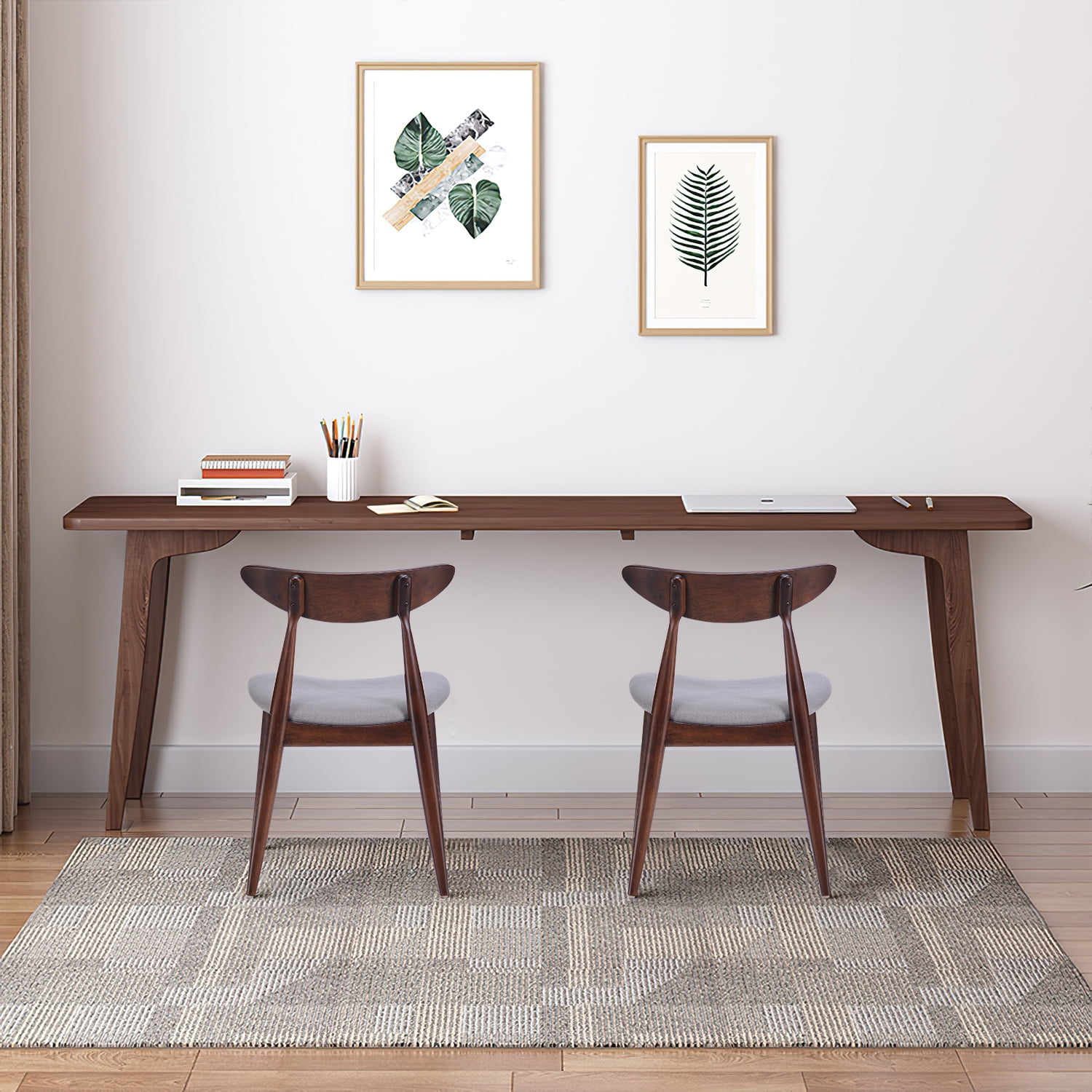 Kadyn Fabric Dining Chairs, Mid-Century Modern Upholstered Dining Chairs for Dinning Room&Living Room, Dining Room Fabric Chairs, 2-Pcs Set, Light Gray Kadyn Fabric Dining Chairs, Mid-Century Modern Upholstered Dining Chairs for Dinning Room&Living Room, Dining Room Fabric Chairs, 2-Pcs Set, Light Gray
