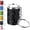A, variant on Mini Coin Storage Keychain, 2-in-1 Portable Coin Holder, Loose Change Container with Secure Snap Closure, Pocket Coin Bank