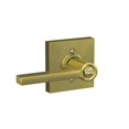 thumbnail image 2 of Schlage F51A LAT 608 COL Latitude Lever with Collins Trim Keyed Entry Lock, Satin Brass, 2 of 6