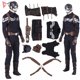 thumbnail image 2 of Nuevo disfraz de capitán estadounidense para cosplay de Steven Rogersing, conjunto con casco, pantalones y cinturón para Halloween y carnaval, hecho a medida, 2 of 5