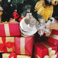 thumbnail image 6 of Christmas Ornaments, Angel Feathers Ball - A Piece of My Heart Is In Heavens Memorial Hung on The Christmas Tree, on The Window, on The Door, 6 of 6