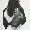 thumbnail image 4 of Riñonera impermeable, bandolera deportiva, plegable, ligera, de nailon, para viajes, informal, con monedero adicional para adultos y adolescentes, 4 of 6