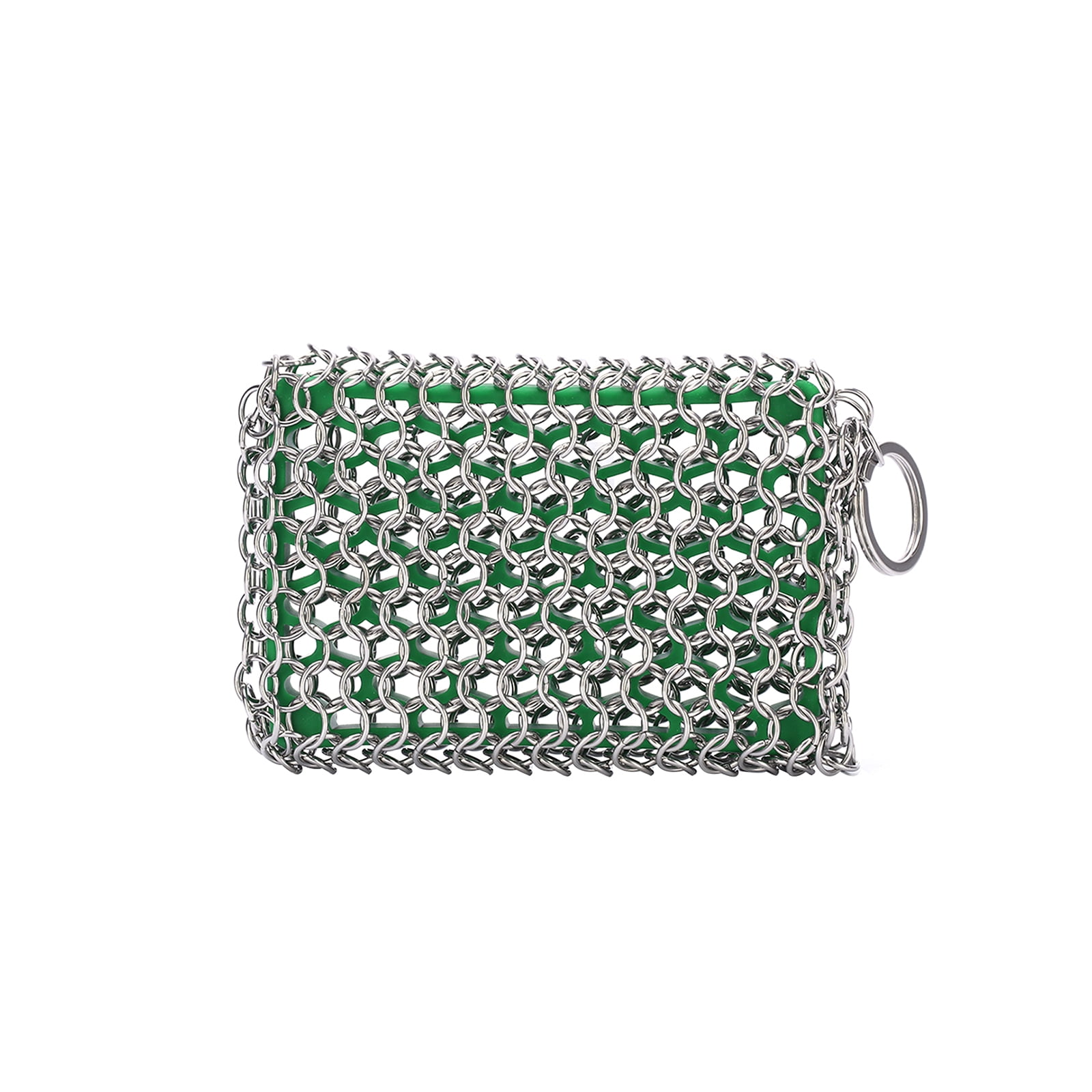 TureClos Cast Iron Cleaner Stainless Steel Cleaner Chain Iron Scrubber