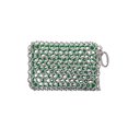 thumbnail image 2 of Limpiador De Hierro Fundido Limpiador De Acero Inoxidable Depurador De Cadena De Hierro Con Inserto De Silicona Depurador De Cota De Malla Para Sartenes De Hierro Fundido Utensilios De Cocina Sartén Methold HA026581-01, 2 of 4