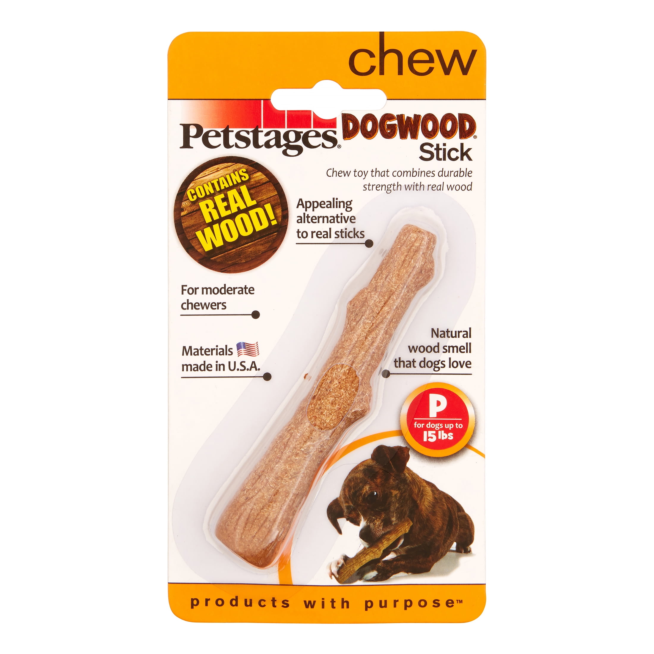 petstages dogwood stick small