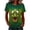 funny shirts1-Multicolor, variant on LEKWK Halloween Shirts for Women Animal Print Short Sleeve Casual Funny Shirts Crewneck Relaxed Fit Lightweight Cute Graphic T-Shirts