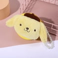 thumbnail image 3 of Lindo monedero de peluche de Sanrio, creativo bolso de almacenamiento con diseño de dibujos animados de melodía kulomi, llavero colgante al, 3 of 5
