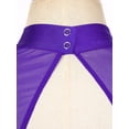 thumbnail image 6 of YONGHS Women's Split Lyrical Dance Costume Flowy Contemporary Dance Long Tank Dress Purple L, 6 of 7