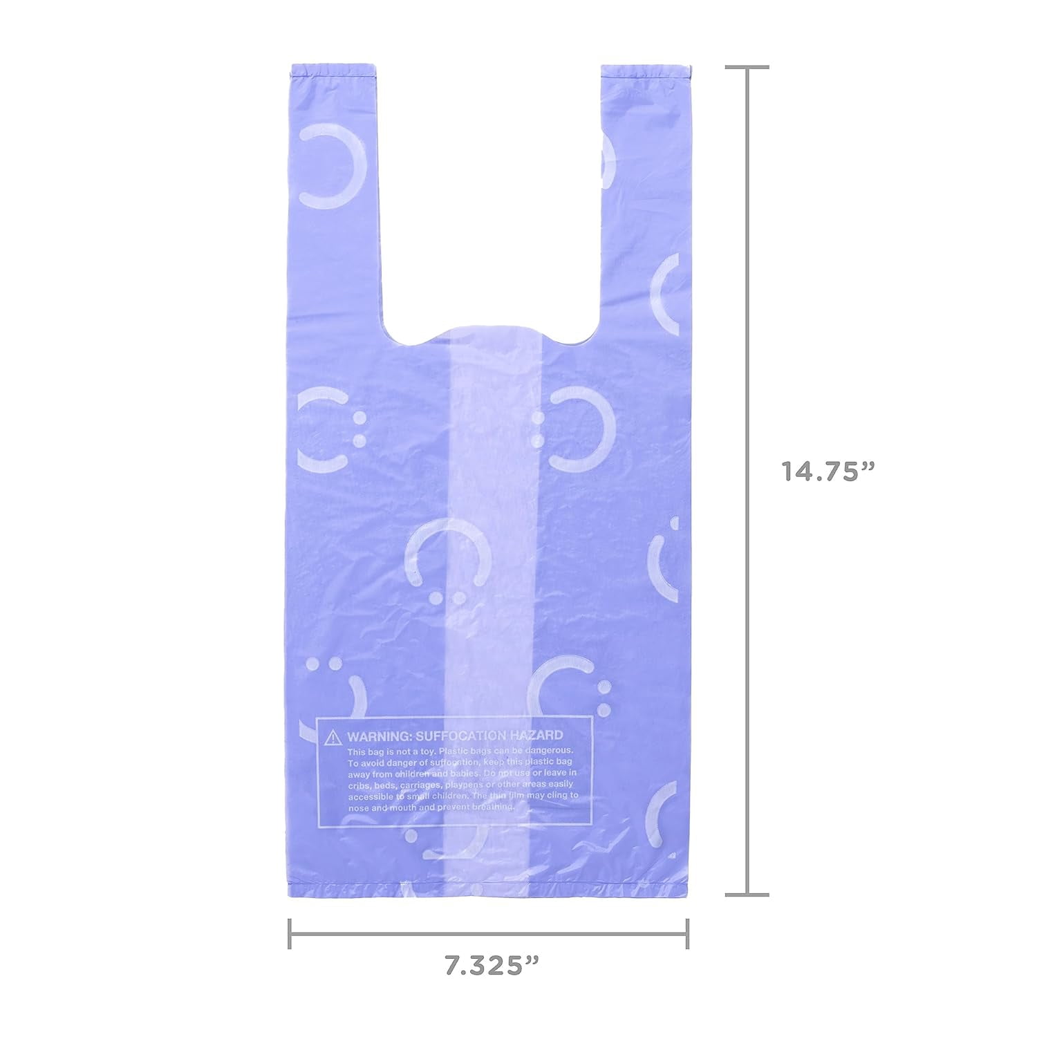 Disposable Diaper Sacks, Lavender Scented, Easy-To-Tie Tabs, Diaper Disposal or Pet Waste Bags, 200 Count (Pack of 2)
